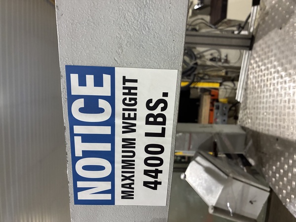 4400 lb. Noxon Stamping Automation, double pallet decoiler - Image 3
