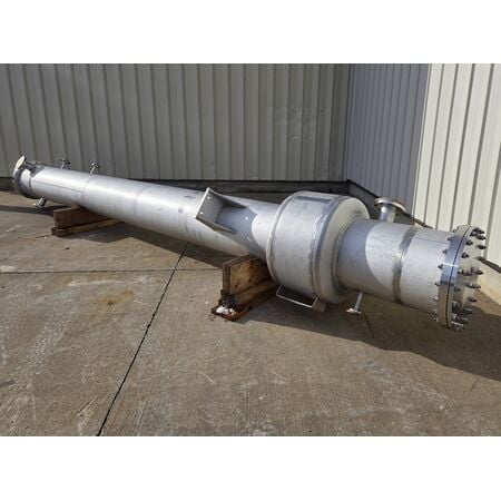 1290.9 sq.ft., Croll-Reynolds #S22, condenser heat exchanger, 279 gpm water flow - Image 4