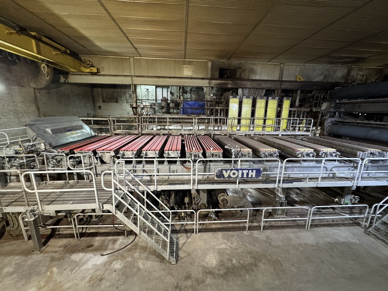 Voith Fourdrinier, 110" paper machine, 2002 - Image 2