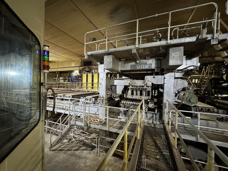 Voith Fourdrinier, 110" paper machine, 2002 - Image 8