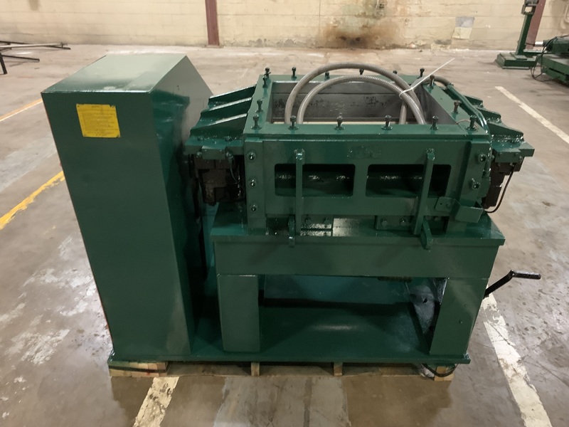 Nelmor, granulator, 3 knife solid rotor, 10" OD discharge, 75 HP, cyclone blower, recently rebuilt - Image 1
