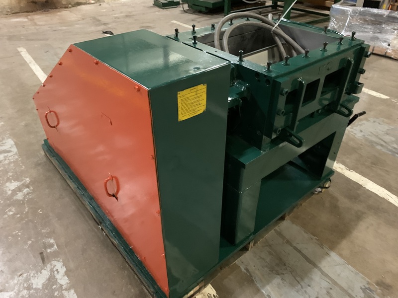 Nelmor, granulator, 3 knife solid rotor, 10" OD discharge, 75 HP, cyclone blower, recently rebuilt - Image 2