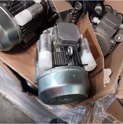 7.5 HP 3600 RPM Nidec, motor, 1-phase - Image 1
