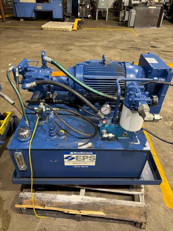 Sunsorce Silver Series #RM-19-22, Eps Hydraulic Pump System, 1765 RPM, 208-240/460 V., 300 psi, 2015 - Image 1