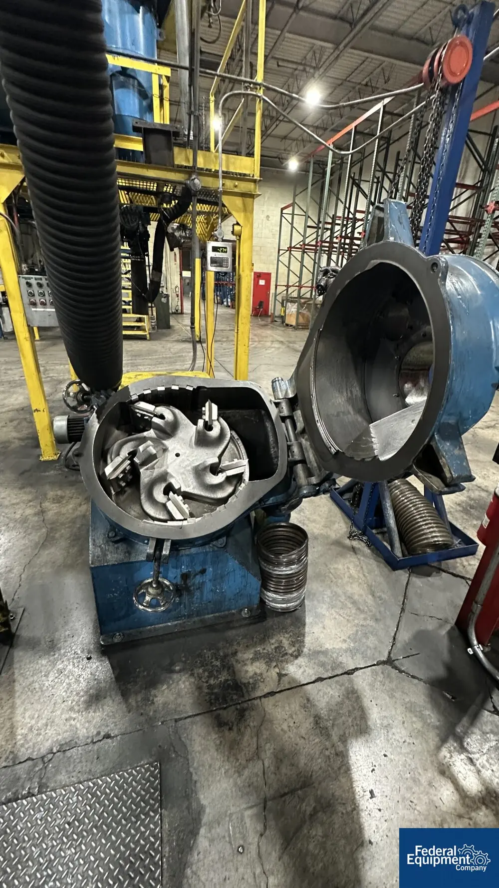 Alpine Augsburg Roto-Plexer #RO-63/18, Mill Grinder, 4 knife, 40 HP, 230/460 V. - Image 5