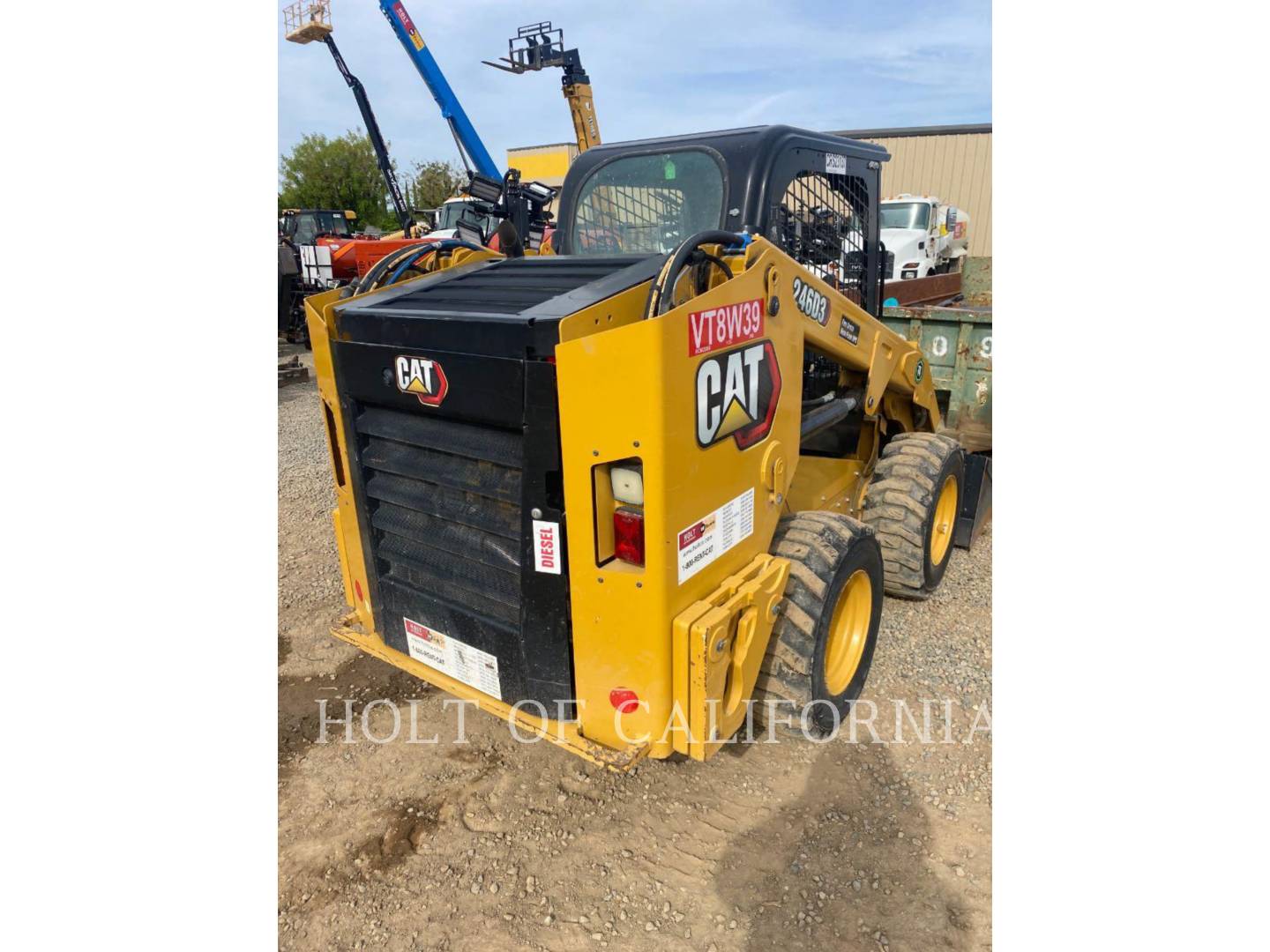 Cat 246 HF, Skid Steer Loader, 673 hours, S/N: KC602088, 2022 - Image 3