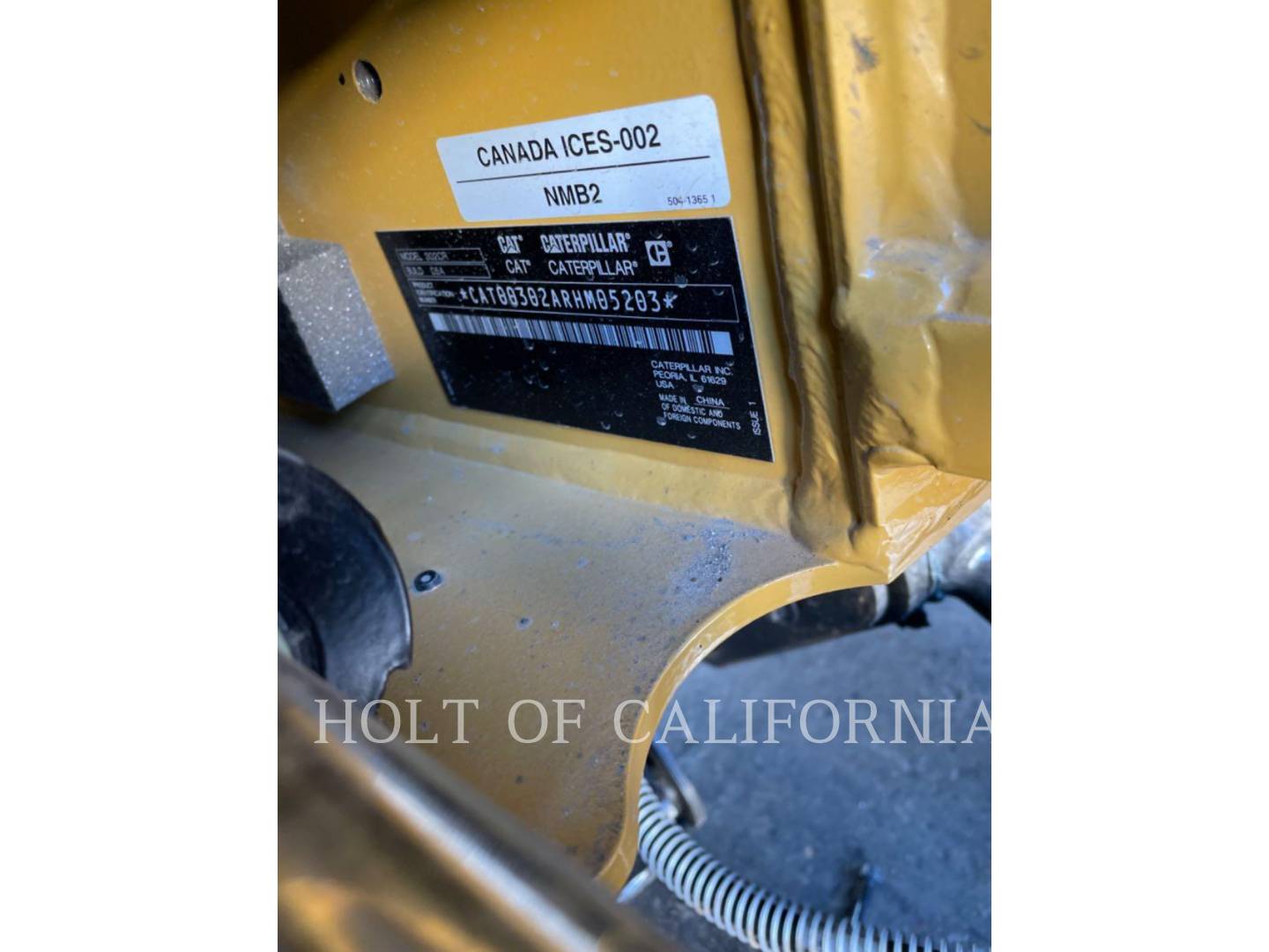 Caterpillar 302, Crawler Excavator, 431 hours, S/N: RHM05203, 2023 - Image 6