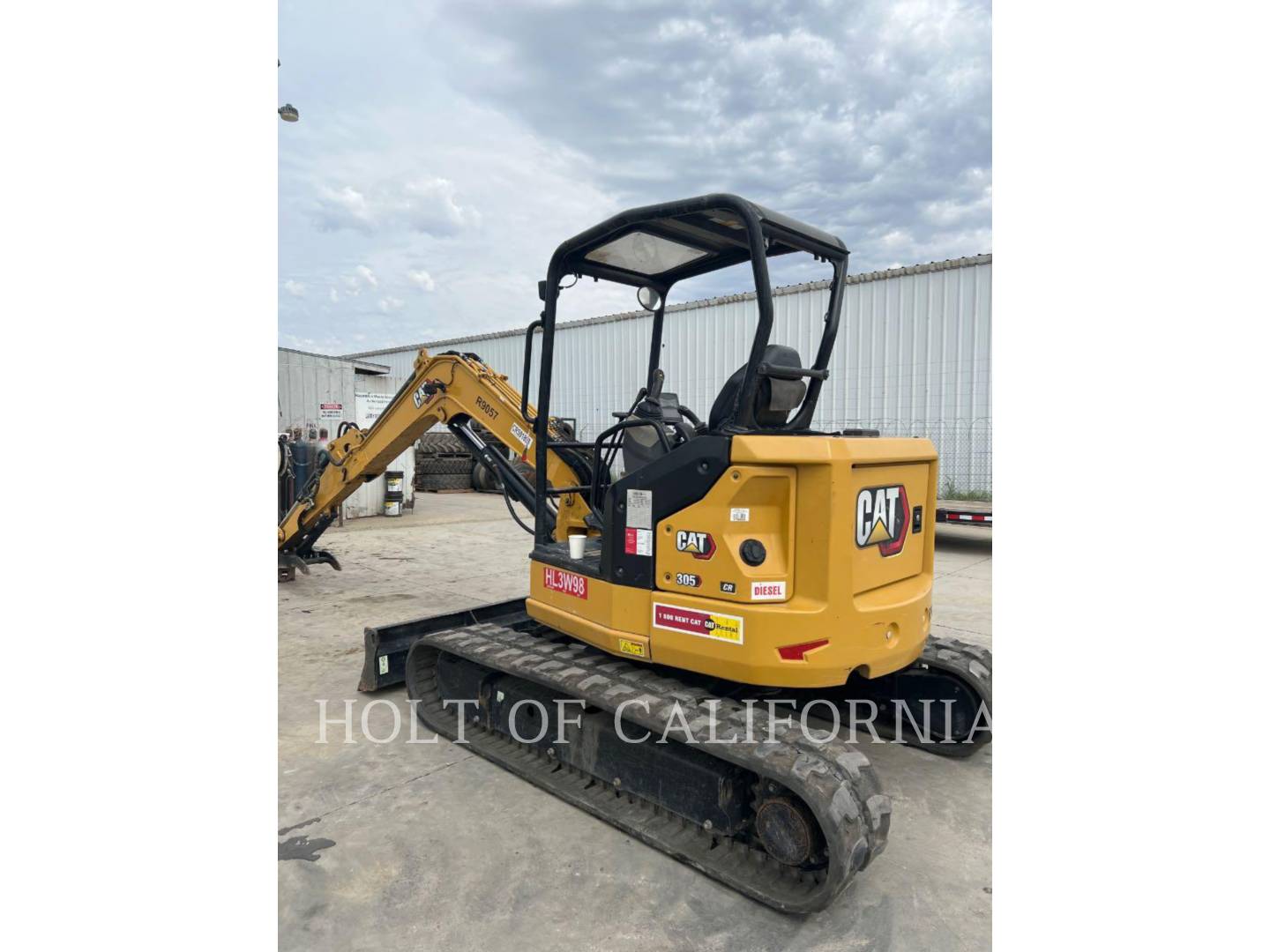 Caterpillar 305, Crawler Excavator, 1650 hours, S/N: 5G503436, 2023 - Image 4