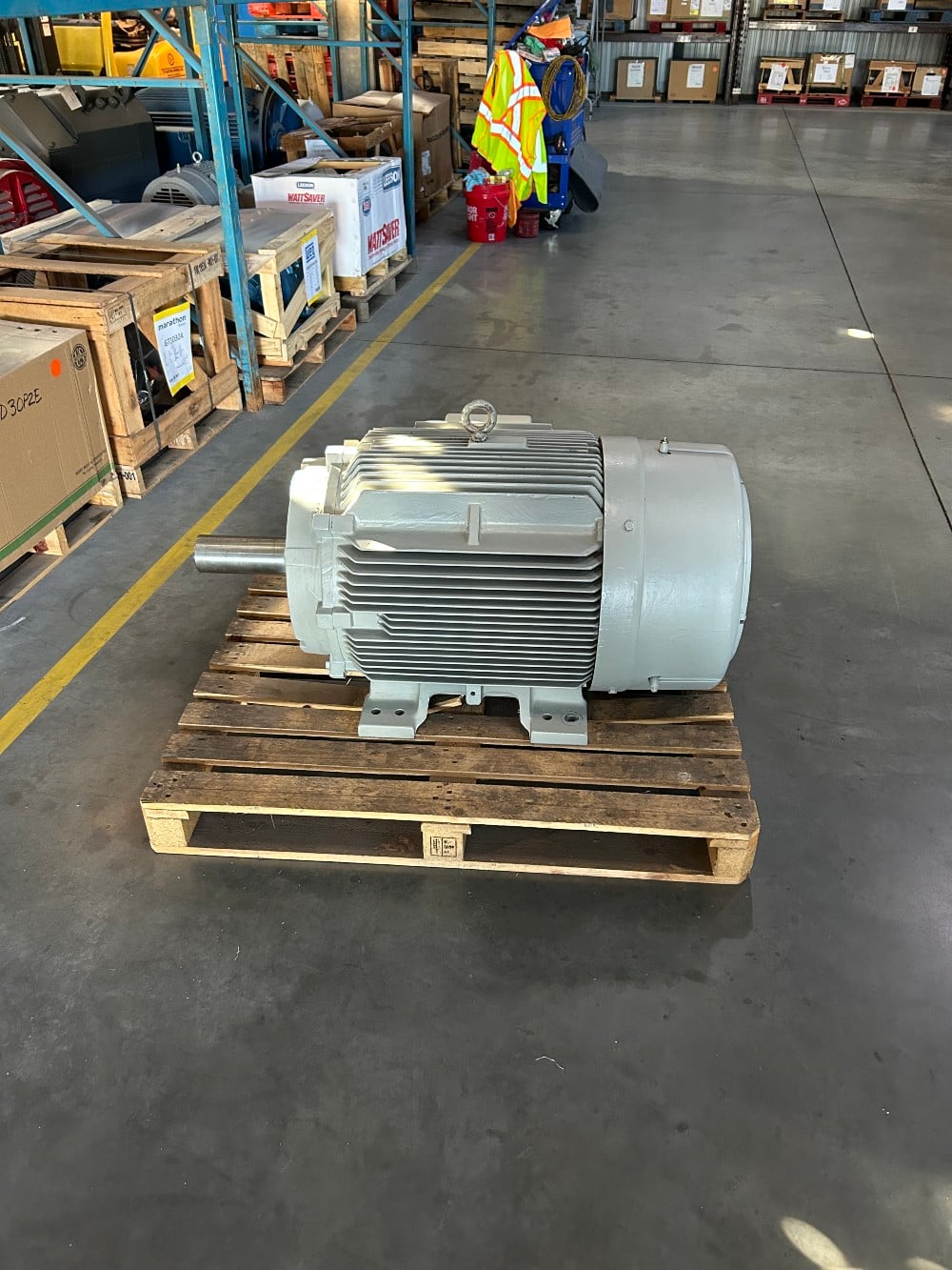 100 HP 1190 RPM Siemens, Frame 444T, TEFC, 117A, 3PH 460 Volts - Image 3