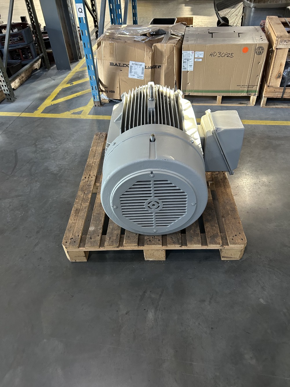 100 HP 1190 RPM Siemens, Frame 444T, TEFC, 117A, 3PH 460 Volts - Image 4