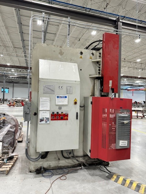 480 Ton, Baykal #APHS-4116x440, hydraulic press brake, 13' 5" OA, 139" between housing, 12.6" stroke, 23.2" - Image 4