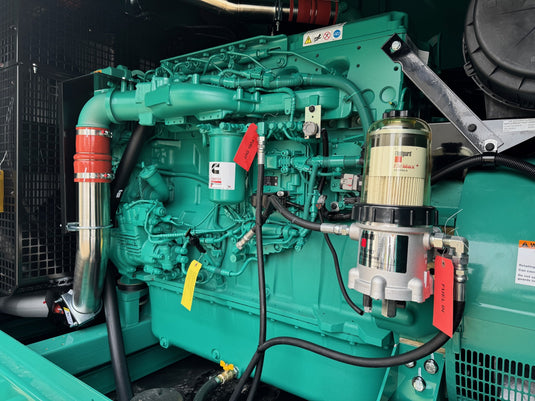 500 KW Cummins #500DFEK, Diesel Generator, 277/480V. 3-Phase, 24 hr run time, steel weather enclosure - Image 6
