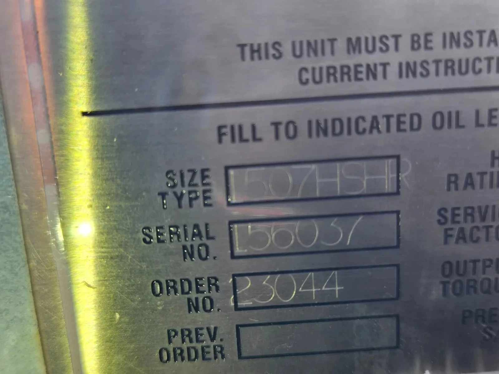 4000 HP @ 3600 RPM, Philadelphia #1507HSHR, gear reducer, 6.27:1 ratio, new - Image 8