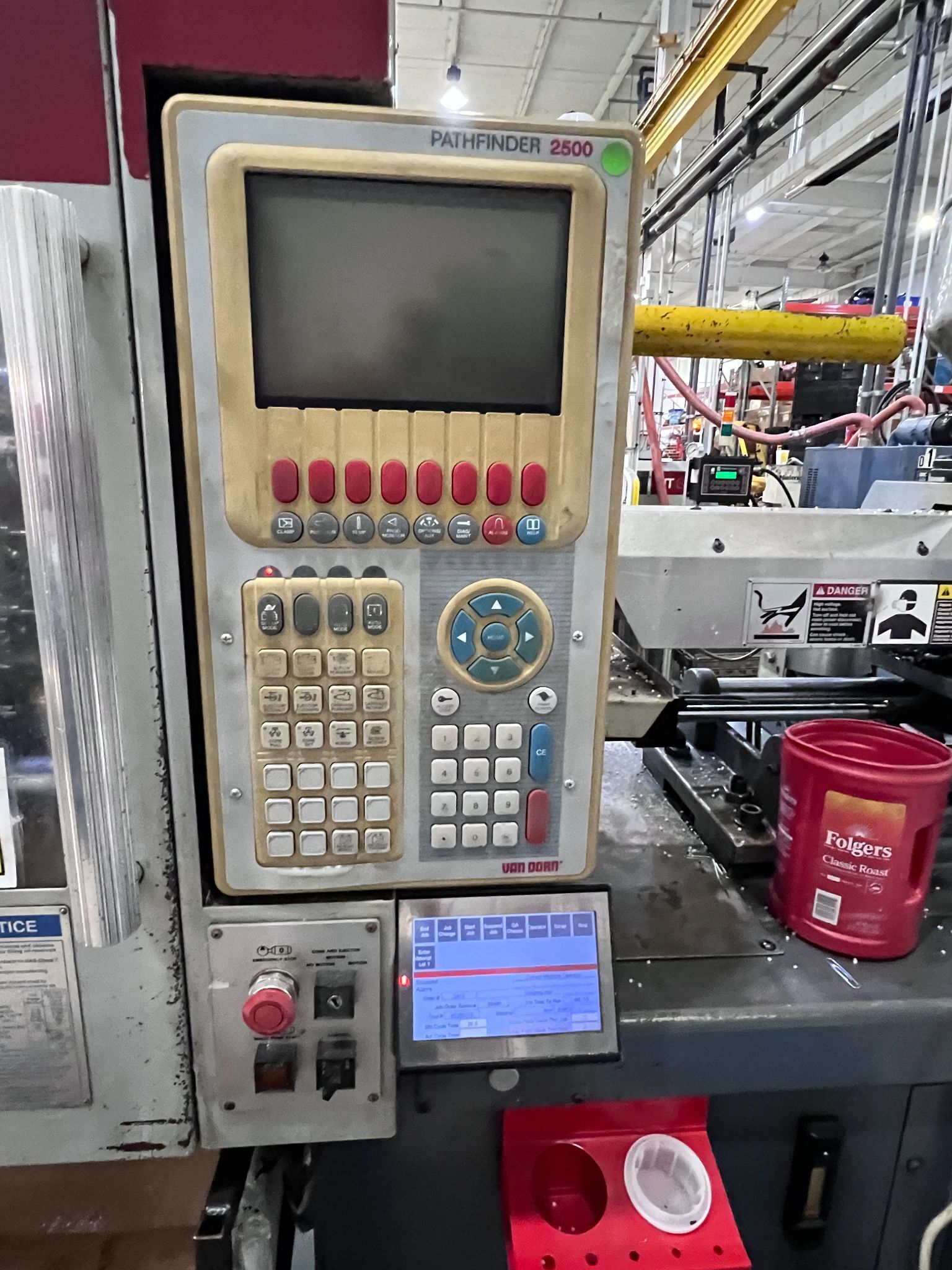 85 Ton, 5 oz., Van Dorn #85-HT-5F, horizontal injection molding machine, 13" x16" tie bar spacing, 22" DL, 15 - Image 7
