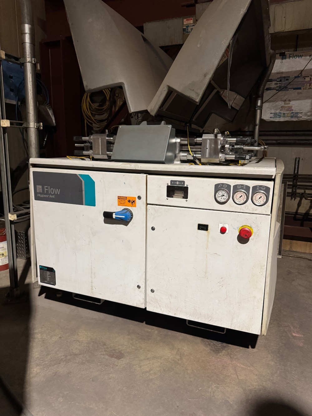 Flow #Mach-500-4030-XD, 5-Axis waterjet, 100 HP, 94000 psi, FlowXpert software, 2018 - Image 3