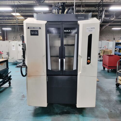 DMG, Mori #MAX-3000, vertical machining center, 15.7