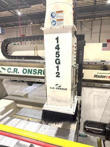 Onsrud #145G12, CNC Router, 145" X, 61" Y, 11" Z, 24000 Rpm, 12 HP, Fanuc, 12 tool, 2151 cut hours, 2018 - Image 2