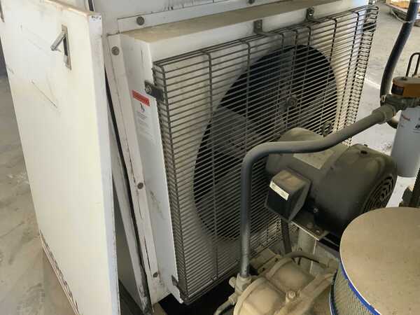194 cfm, 128 psig, Ingersoll-Rand #SSR-EPE50SE, air compressor, 50 HP, 5320.6 hours, 1994 - Image 9