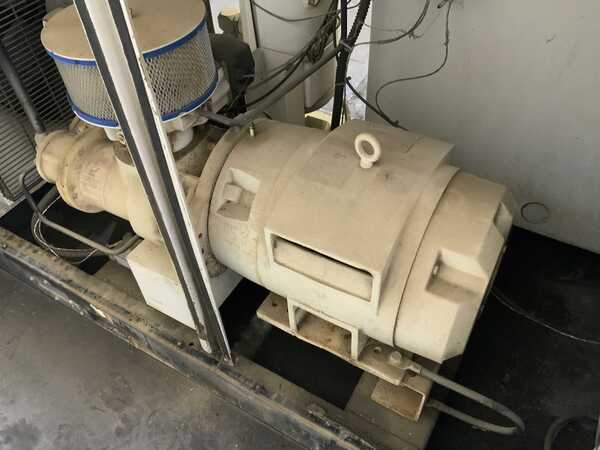 194 cfm, 128 psig, Ingersoll-Rand #SSR-EPE50SE, air compressor, 50 HP, 5320.6 hours, 1994 - Image 10