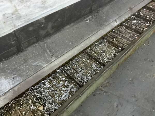 12" x 167" Mayfran, inclined chip conveyor, 52" dump height, coolant, 2002 - Image 3