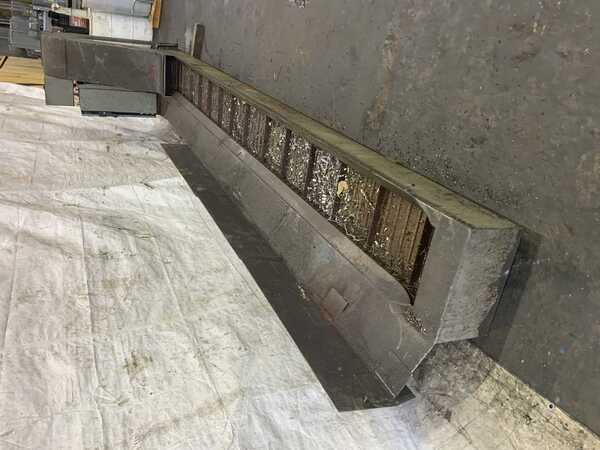 12" x 167" Mayfran, inclined chip conveyor, 52" dump height, coolant, 2002 - Image 7