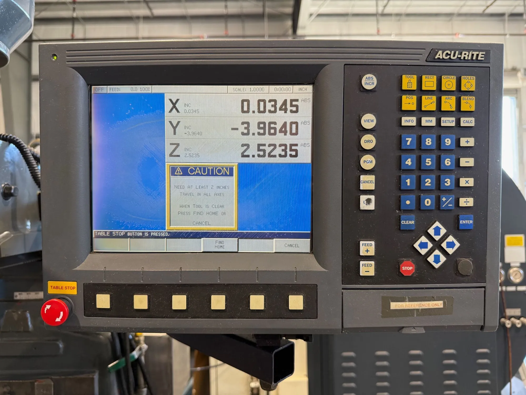 Atlas, Clausing #3VS08, CNC vertical mill, 10" x54" tbl., 3 HP, 39.6" X, 15.6" Y, 15" Z, 60-4300 RPM, R-8 - Image 10
