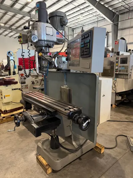 Bridgeport #Series-I, CNC vertical mill, 9" x48" tbl., 2 HP, 30" X, 12" Y, 16" Z, 60-4200 RPM, R-8, EZTrak - Image 4