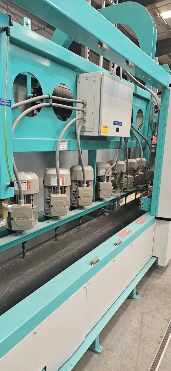 J & K J & K Tool Company #JK1660, HDPE & PVC Pipe Perforating Machine, 4"-16" Capacity, 15 CFM, 480 V., 3ph - Image 5