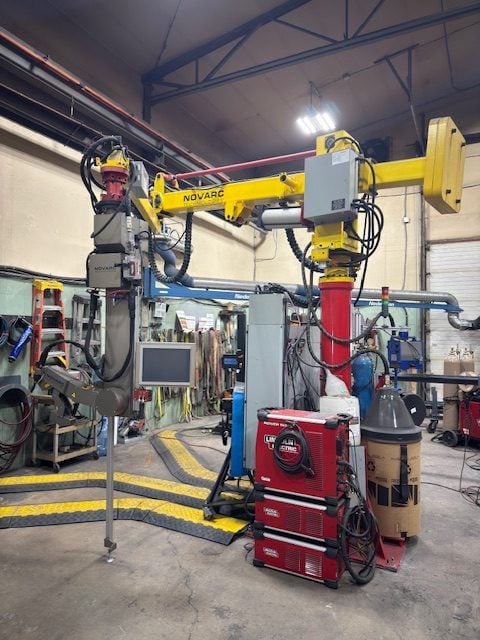 Novarc #SWR, Spool Welding Robot, 2"-60" diameter pipes, 15' reach, Automated Pipe Welding System, 2023 - Image 6