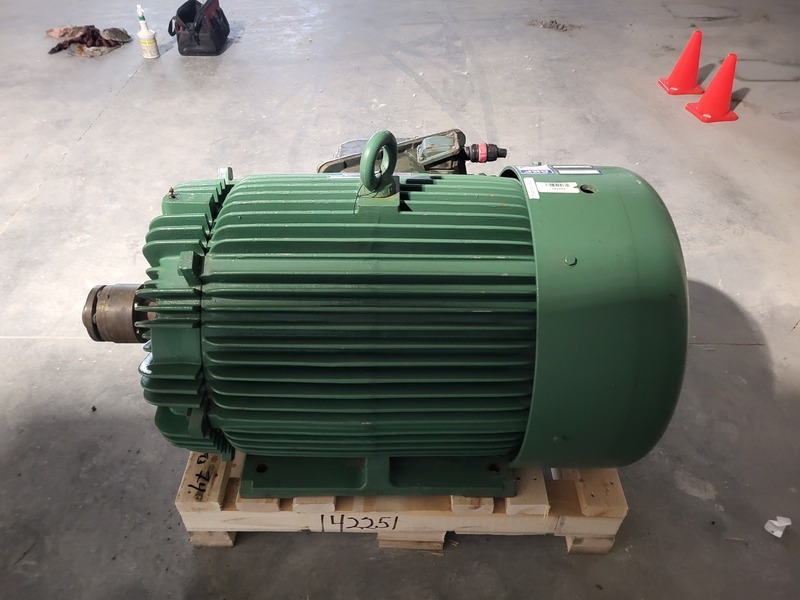 200 HP 3570 RPM Teco Westinghouse AEHH-8R002, Frame D447TS, 3 Phase, 60 Hz, 177 Amps, 575 V - Image 3