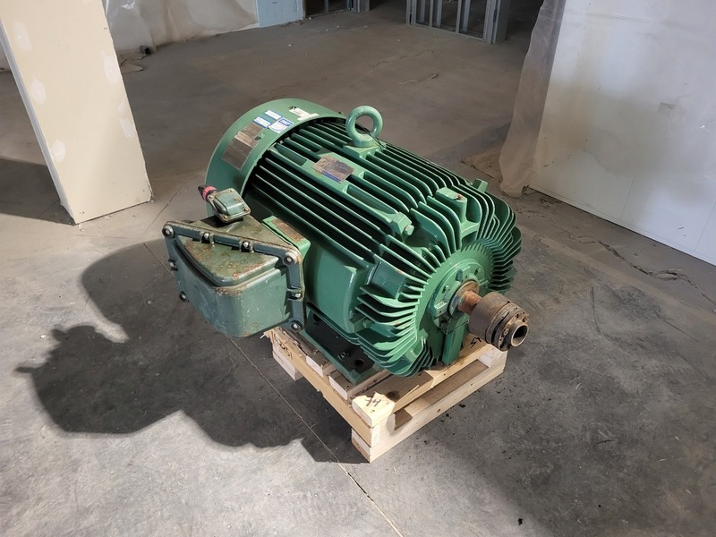 200 HP 3570 RPM Teco Westinghouse AEHH-8R002, Frame D447TS, 3 Phase, 60 Hz, 177 Amps, 575 V - Image 4