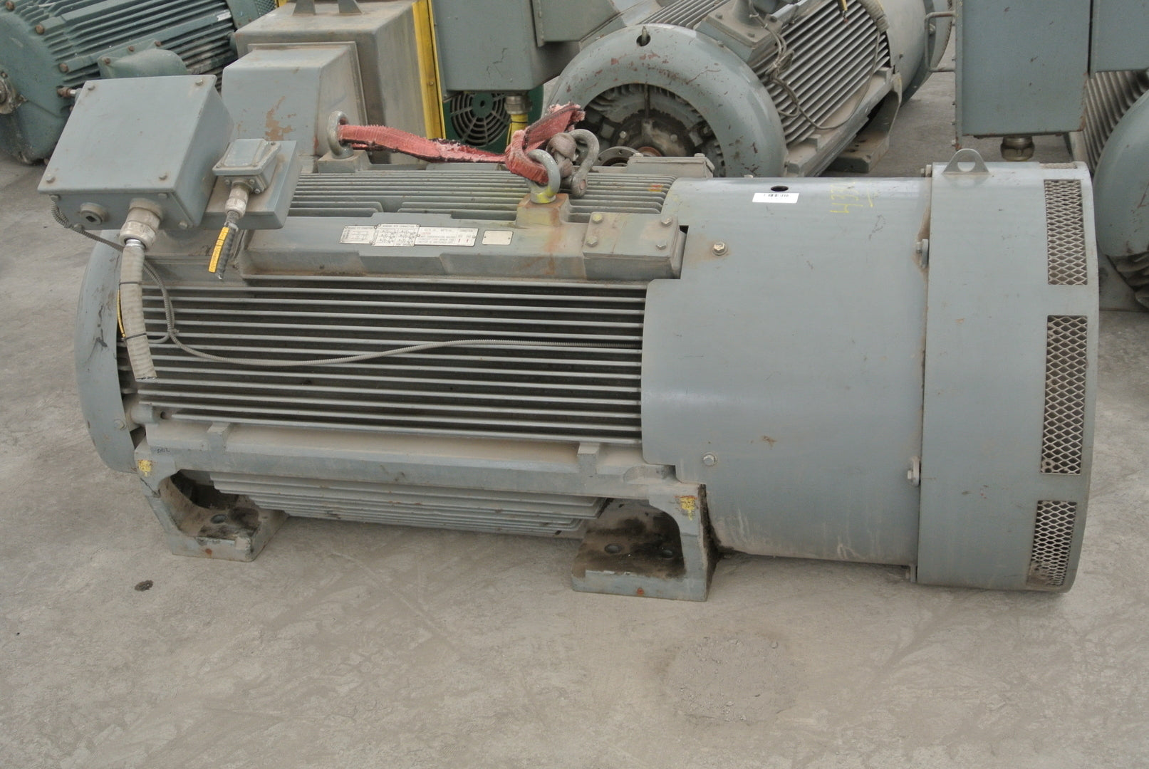 350 HP 3570 RPM Teco Westinghouse AEHA-TK002, Frame 5011A, 3 Phase, 60 Hz, 43.4 Amps, 4000 V, 2003 - Image 1