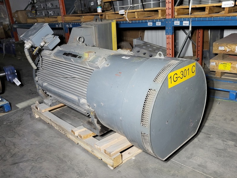 350 HP 3570 RPM Teco Westinghouse AEHA-TK002, Frame 5011A, 3 Phase, 60 Hz, 43.4 Amps, 4000 V, 2003 - Image 3