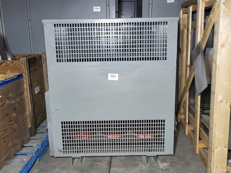 75 KVA 600 Primary, 208/120 Secondary, Square D #C75T79H, Transformer, Isolation, Dry Type, 3 Phase, 60 Hz - Image 1