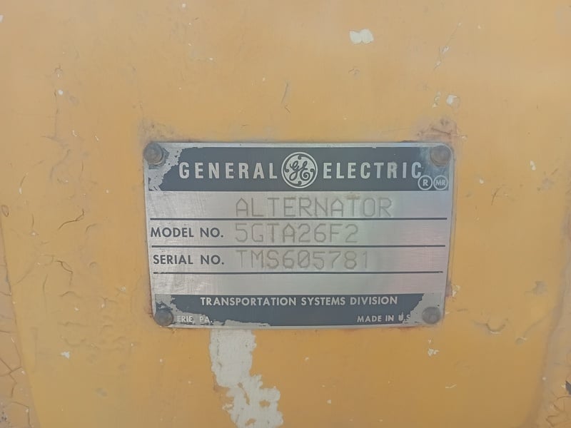 Komatsu #PB9658/PC2716, DC Alternator (General Electric 5GTA26F2) - Image 2