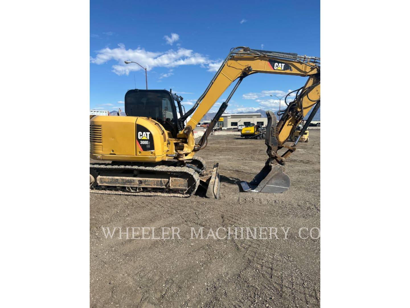Caterpillar 308E2 TH, Crawler Excavator, 2278 hours, S/N: FJX08076, 2017 - Image 1