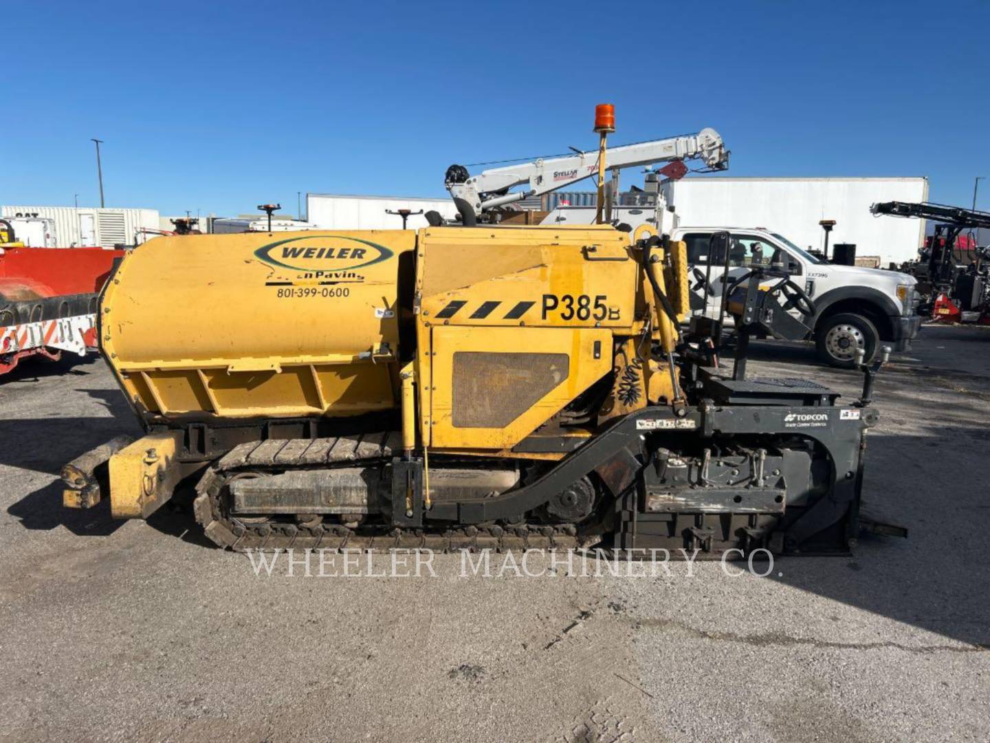 Weiler P385B-2849, Asphalt Paver, 1605 hours, S/N: P385B-2849, 2019 - Image 5