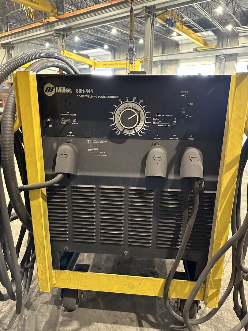 400 Amps, Miller #SRH-444, Arc Welder, Gouger, 3 Phase, 19.6 kW, 208/230/460 V Input, 36 V Output - Image 3