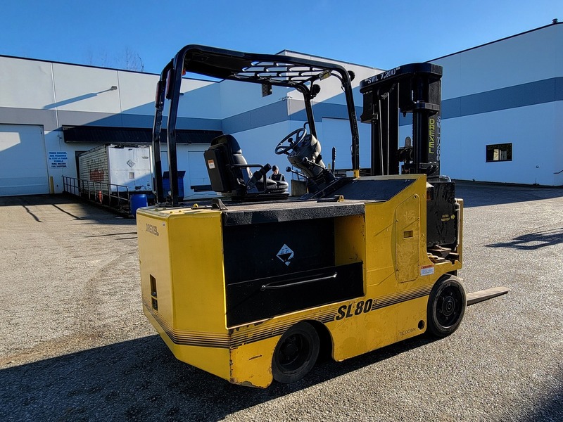 8000 lb. Landoll #SL80SE90D, Electric Forklift, 42" Fork length, 96" Lift height, 24" Load Center, 72 V - Image 4