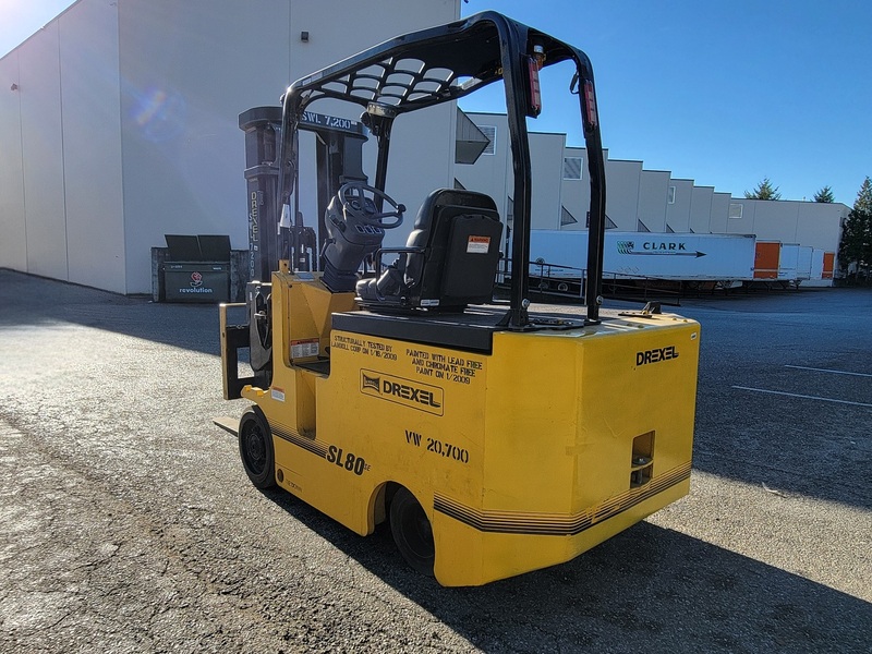 8000 lb. Landoll #SL80SE90D, Electric Forklift, 42" Fork length, 96" Lift height, 24" Load Center, 72 V - Image 6