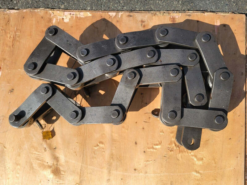 Connexus #VC9185-A42-2C-E5P/15, Bagasse Carrier Chain, 8300 Work Load, 6" Pitch, 45.72 meter long - Image 1