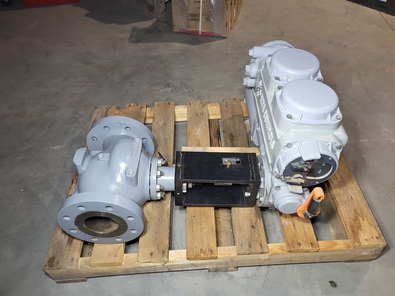 4" Fisher #EW-CAV-III, Control Valve w/Actuator, Class 300, Globe Valve Style, 2" x 4" Size, 750 psi, 1/4 HP - Image 4