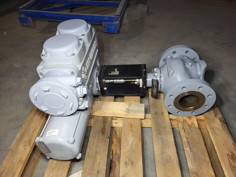 4" Fisher #EW-CAV-III, Control Valve w/Actuator, Class 300, Globe Valve Style, 2" x 4" Size, 750 psi, 1/4 HP - Image 8