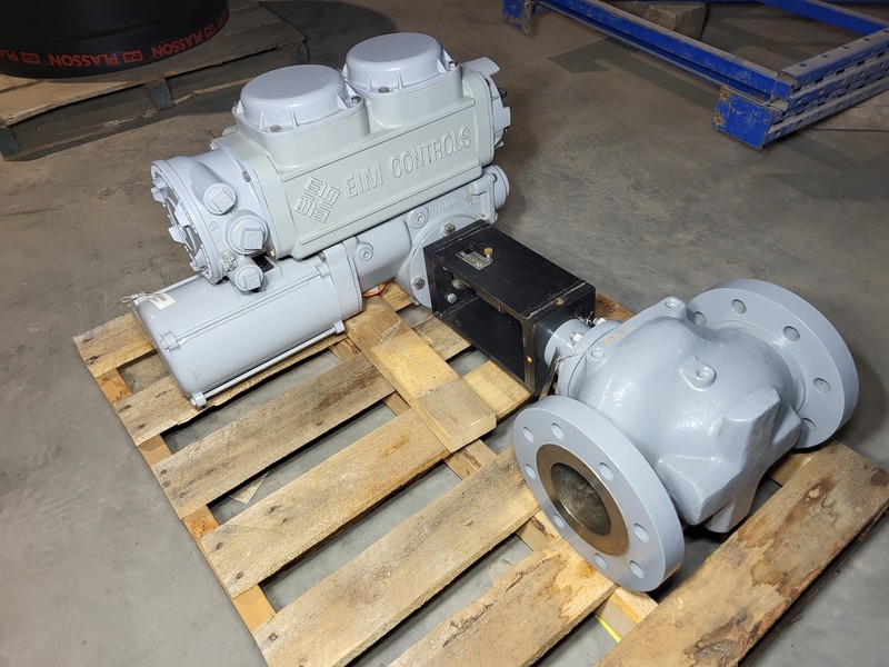4" Fisher #EW-CAV-III, Control Valve w/Actuator, Class 300, Globe Valve Style, 2" x 4" Size, 750 psi, 1/4 HP - Image 9