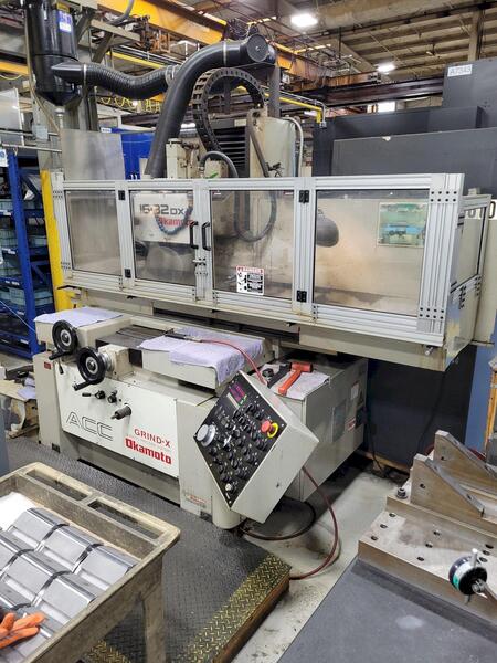 16" x 32" Okamoto #ACC-16x32DXV Grind-X, ptogrammable surface grinder, 5 HP, FX Control, 2001 - Image 1