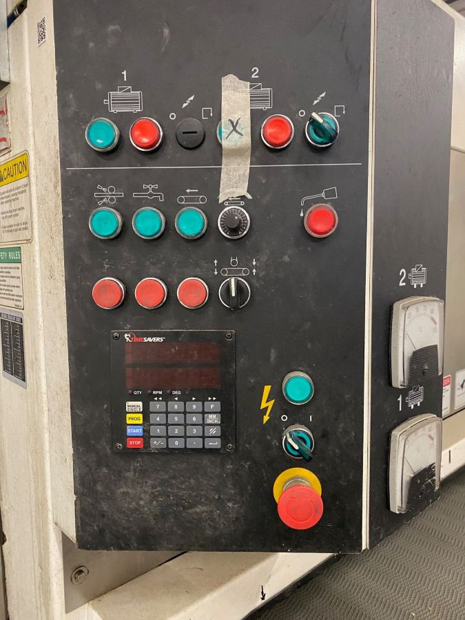 37" Timesavers #Lynx-37MWT-DB-60, belt sander, grinding head & brush head, 2017 - Image 3