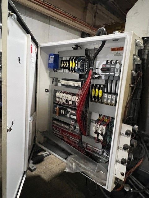 37" Timesavers #Lynx-37MWT-DB-60, belt sander, grinding head & brush head, 2017 - Image 4