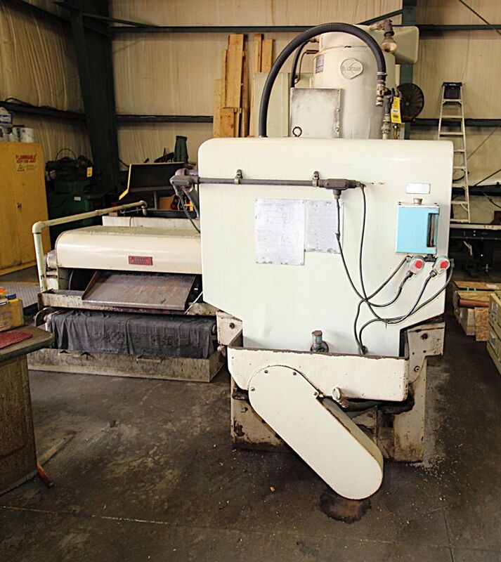 Blanchard #18D-36, vertical spindle rotary surface grinder, 36" magnetic chuck, segmented grinding wheel - Image 4