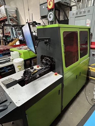 Inkcups #HELIX, Glass Printer, w/ Glass Flame Treater, 880 watt, 200-250 VAC, 80psi, 20-60 BPM, 2018 - Image 2