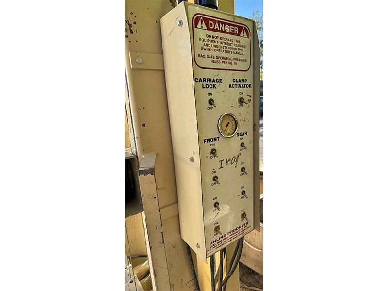 Uhling #HP-3000, single bay case clamp, 72" L x 74" H x 24" D capacity - Image 4
